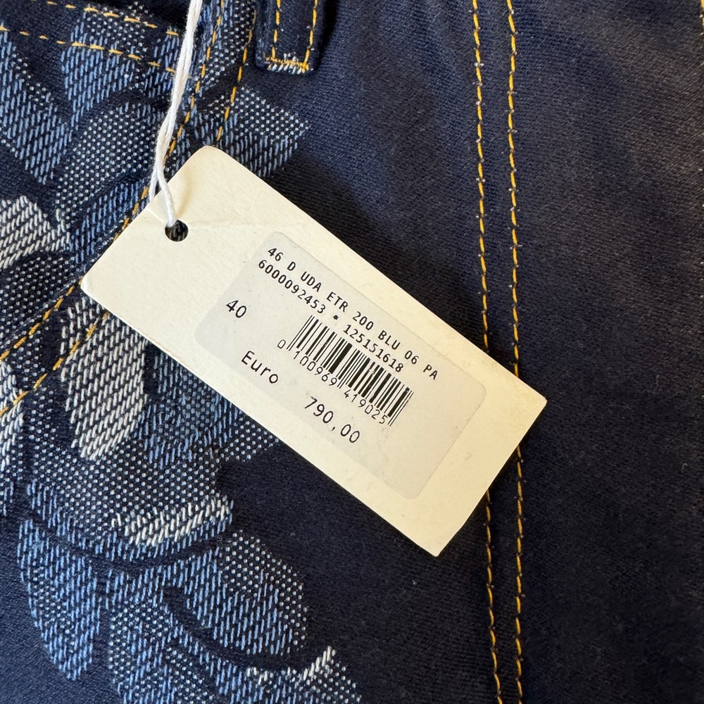 Etro jacquard denim pants - Picture 13 of 14